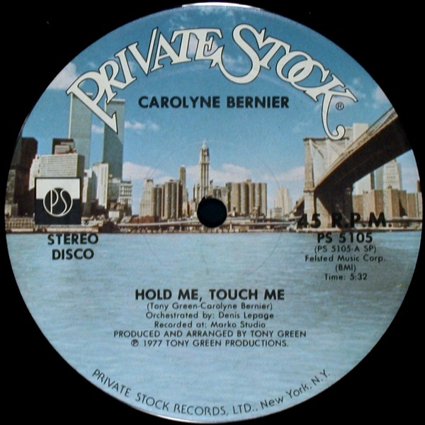 Carolyne Bernier – Hold Me, Touch Me